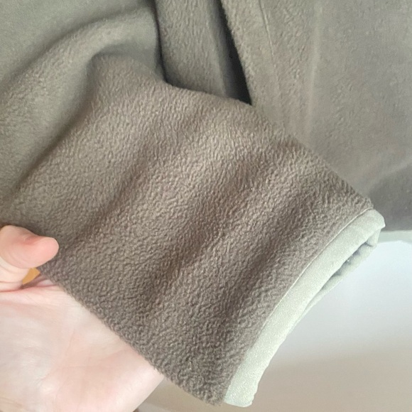 Gramicci Reversible Fleece Cardigan Jacket Taupe - Picture 10 of 16